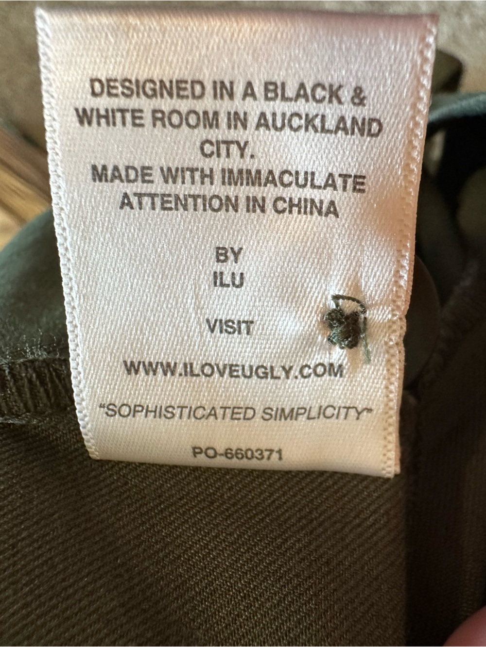 I Love Ugly Premium Green Long Sleeve Button Up Shacket Jacket - Picture 10 of 11